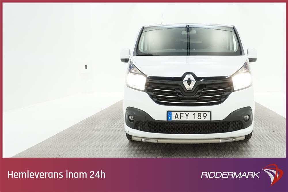 Renault Trafic 1.6dCi Eu6 145hk Dubbelhytt L2 Navi Värmare