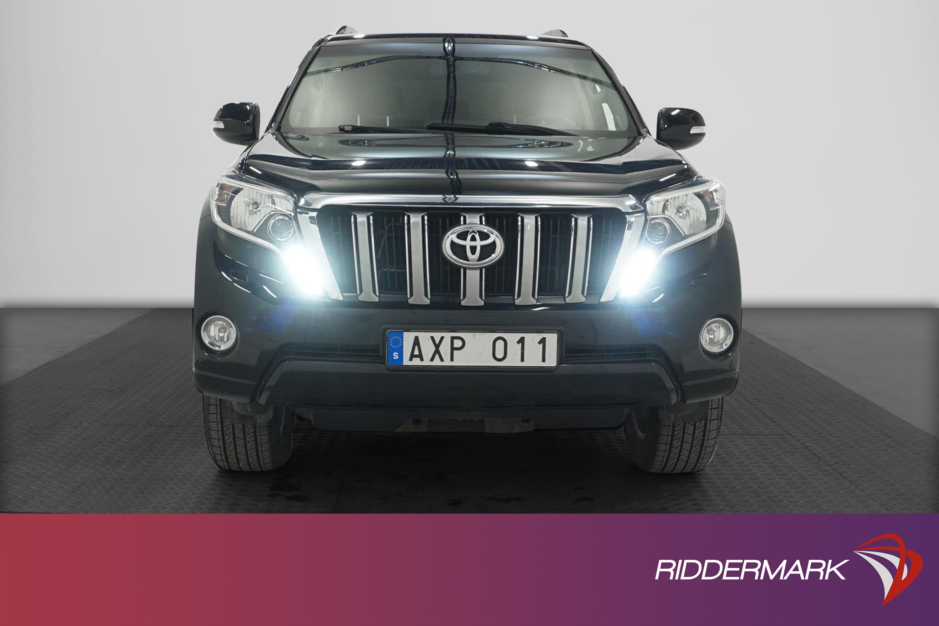 Toyota Land Cruiser Prado 4WD 190hk 7 Sits B-Kam Skinn