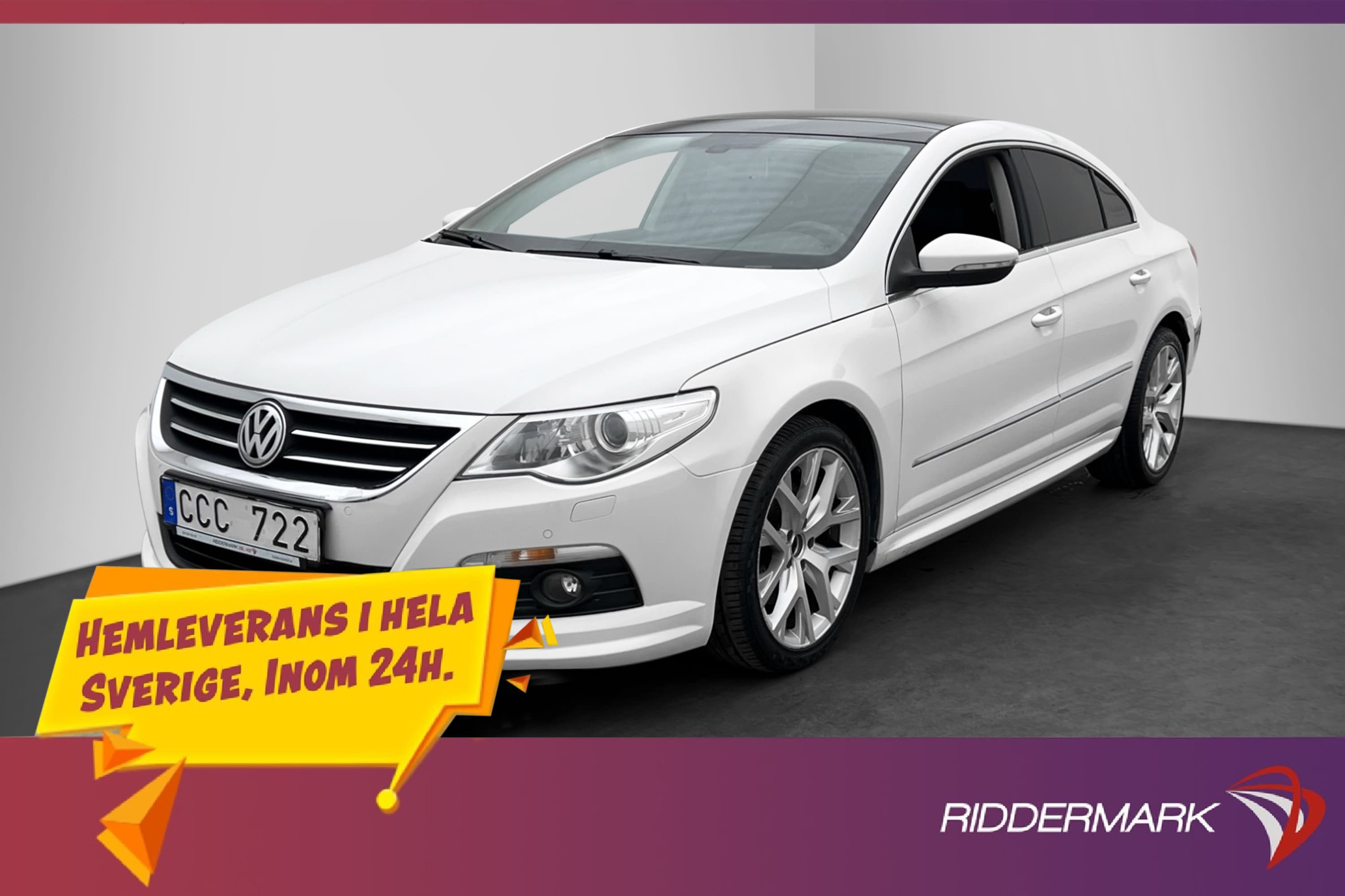 Volkswagen CC 2.0 TDI 4Motion 170hk Panorama Skinn Kamera 