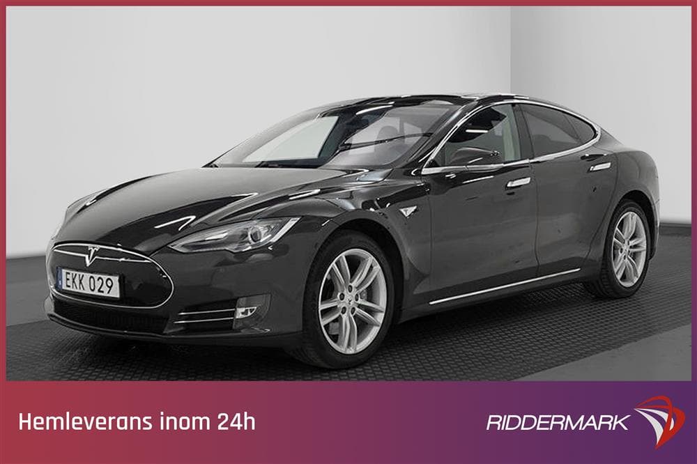 Tesla Model S P85 Pano Backkamera Svensksåldexteriör