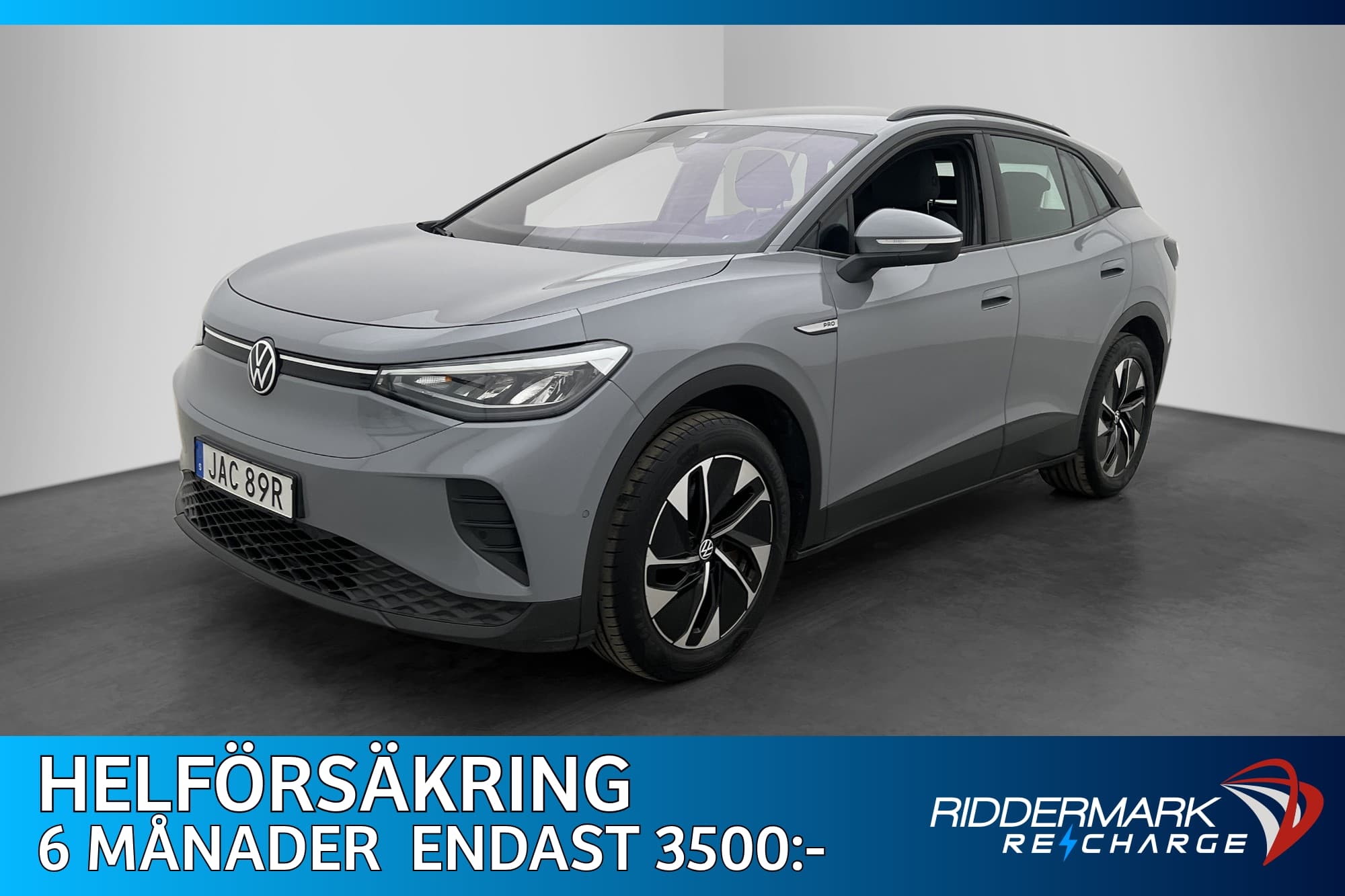 Volkswagen ID.4 Pro Performance 204hk Kamera Värmare MOMS