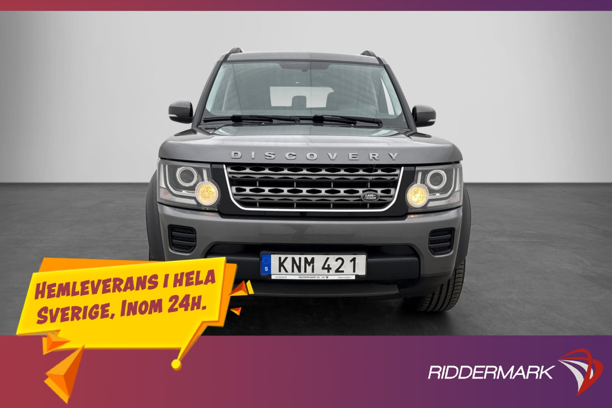 Land Rover Discovery 3.0 TDV6 4WD 7-Sits Skinn Luftfjädring