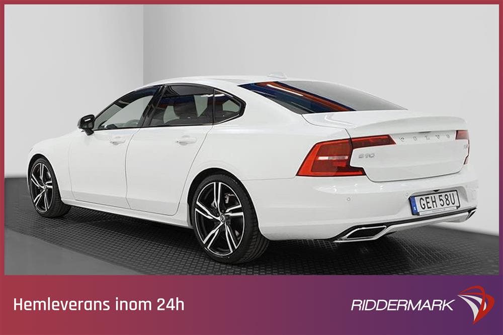 Volvo S90 T5 250hk R-Design B-Kamera B-Värm VOC Navi Blisexteriör