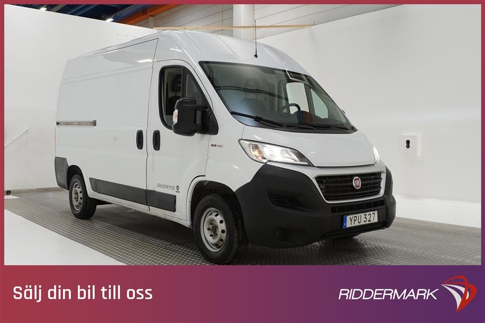 Fiat Ducato 2.3  Automat Eu6 130hk L2H2 Kamera Värmare Moms