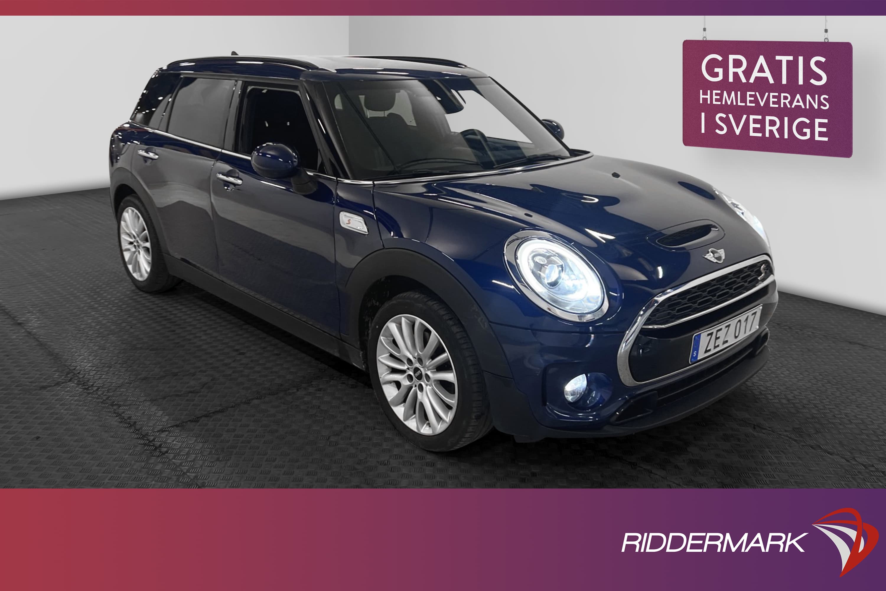 MINI Cooper S Clubman 192hk Salt II P-sensor Välservad 