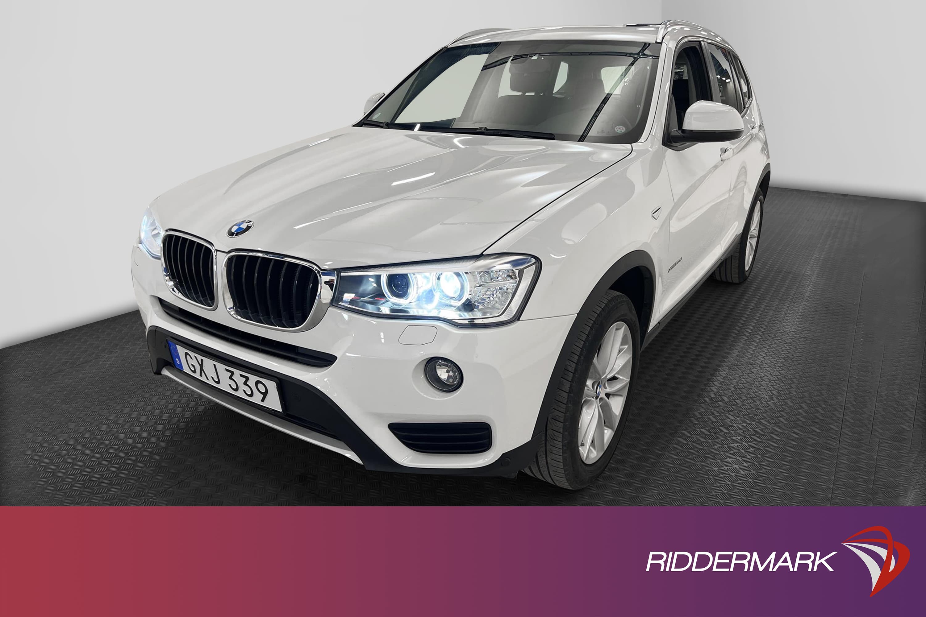 BMW X3 xDrive20d Steptronic 190hk 1 Brukare Pano Navi B-Kam