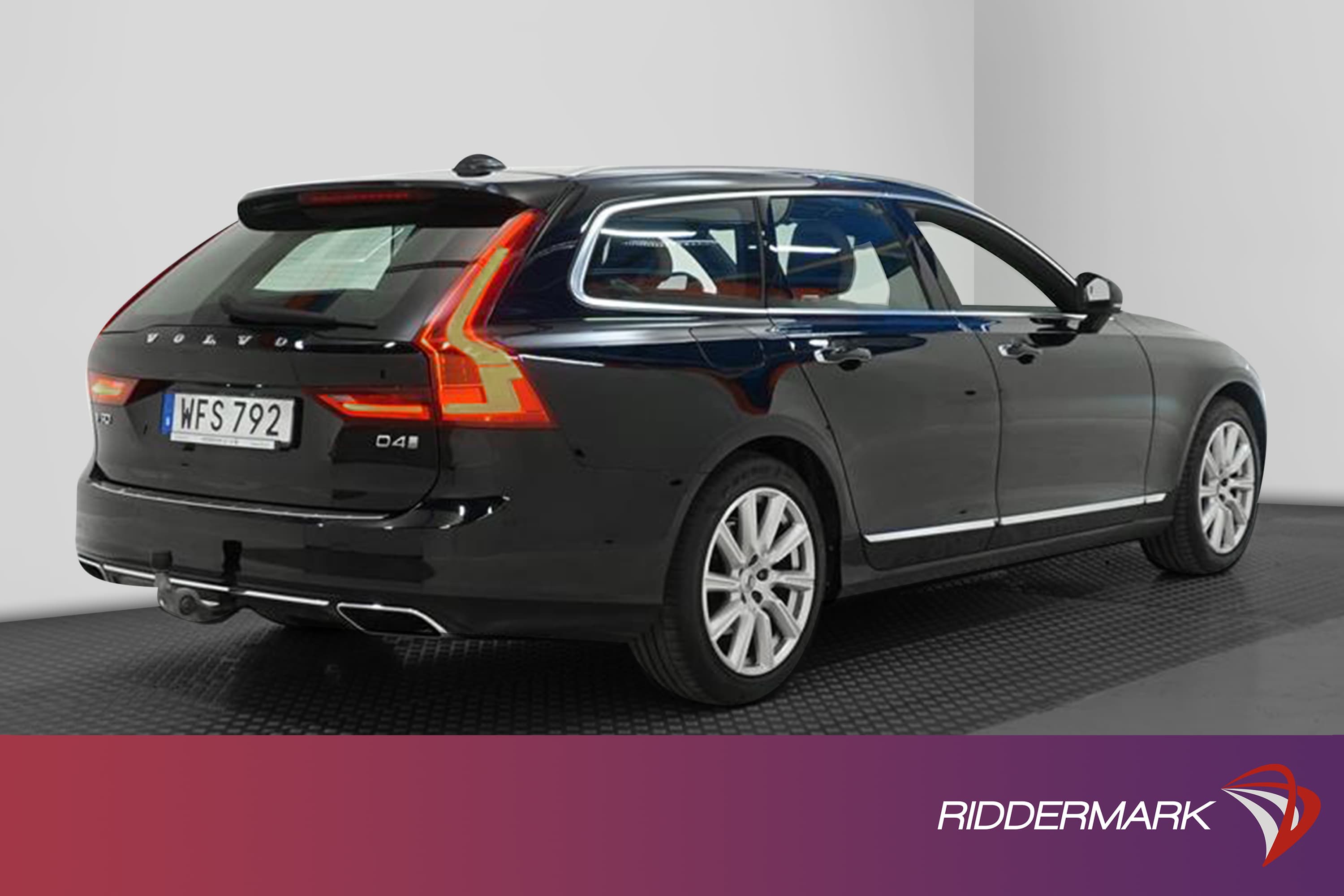 Volvo V90 D4 190hk Inscription D-Värm VOC Skinn GPS Dragexteriör