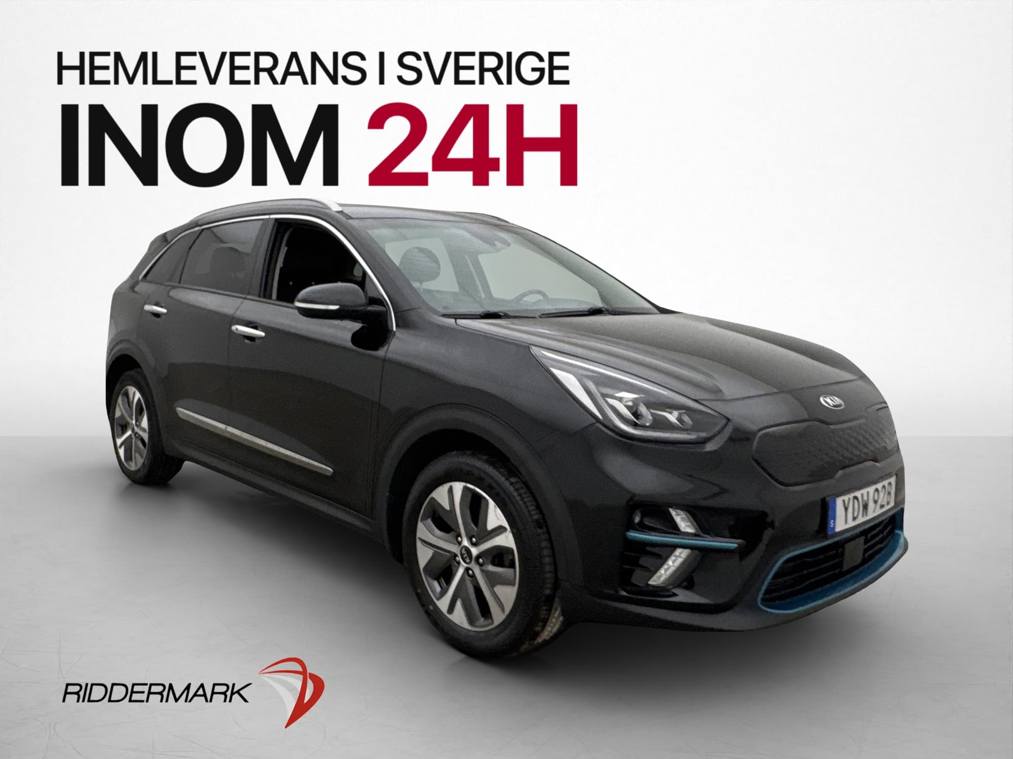 Kia E-Niro 64 kWh 204hk Advance Plus Kamera Skinn Rattvärme