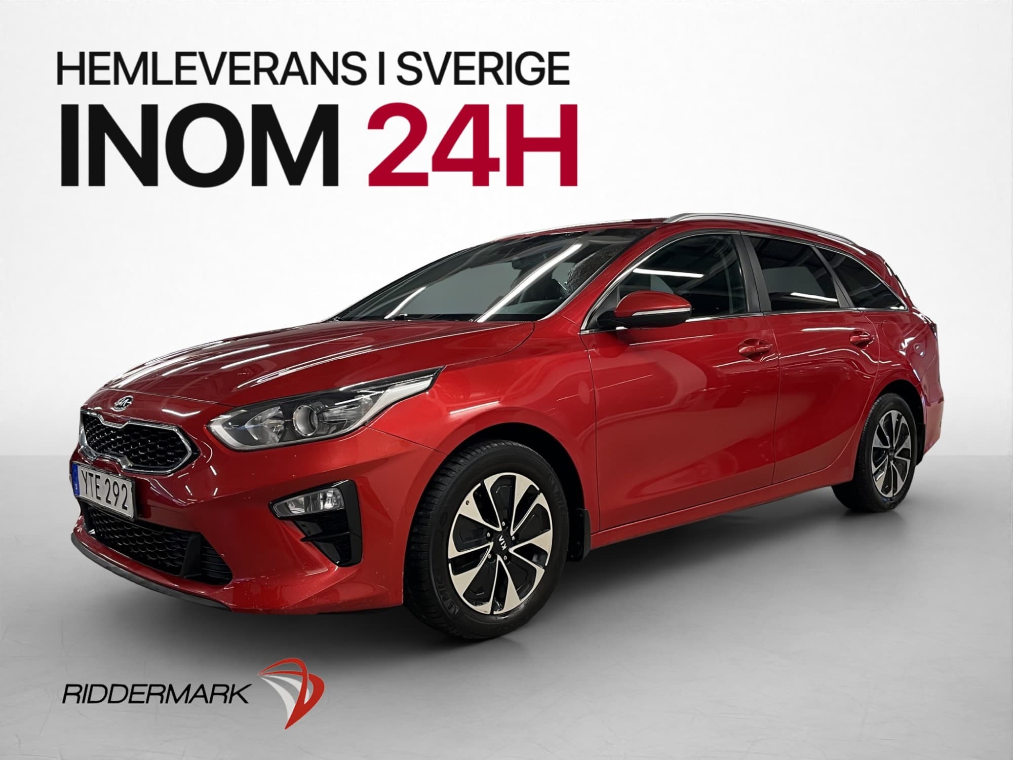 Kia Ceed SW 1.4 T-GDI 140hk Kamera Rattvärme CarPlay