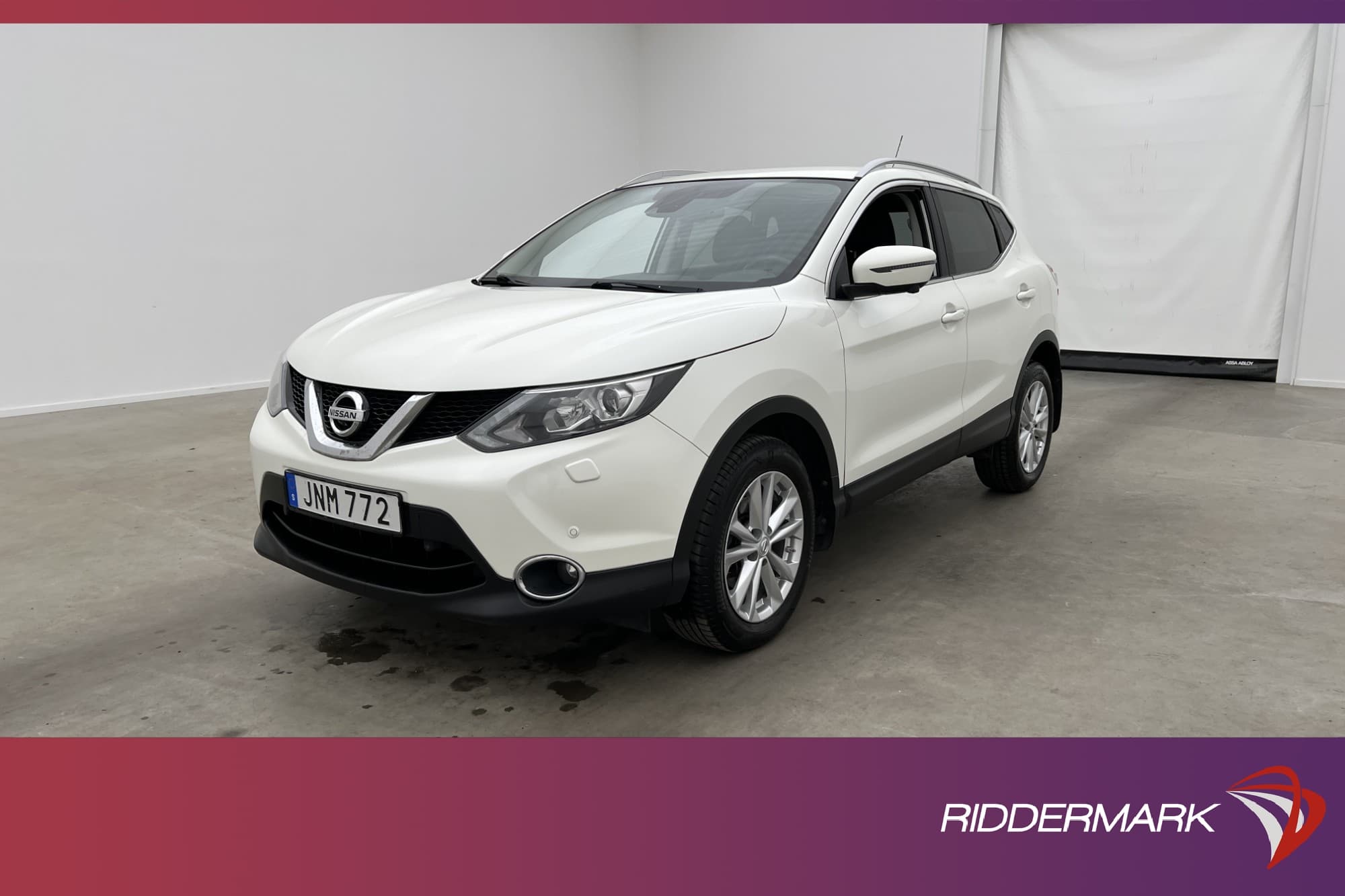Nissan Qashqai 1.5 dCi 110hk Halvskinn 360°kamera Gps Elstol