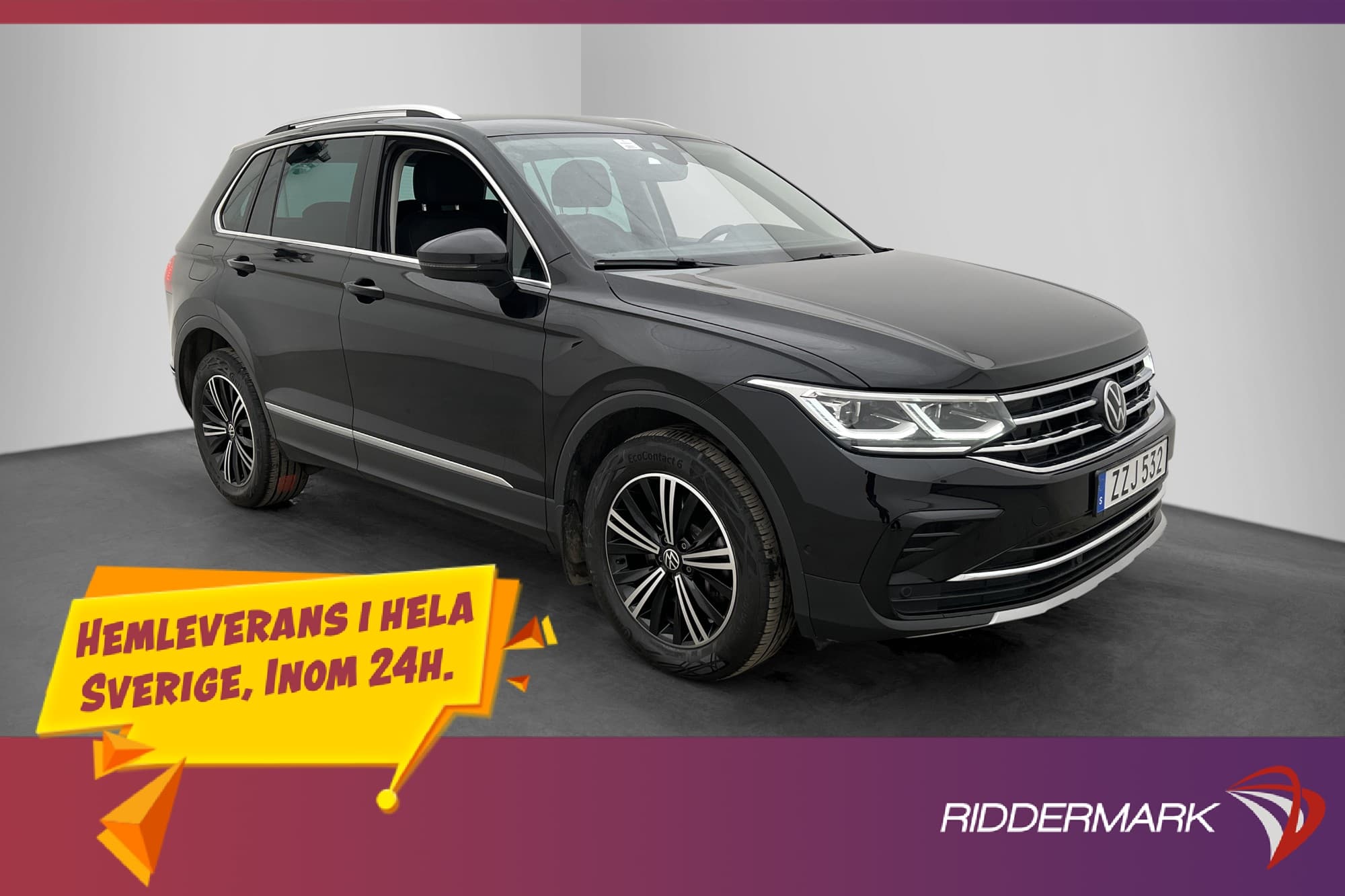 Volkswagen Tiguan eHybrid 245hk Cockpit Dragkrok Kamera MOMS