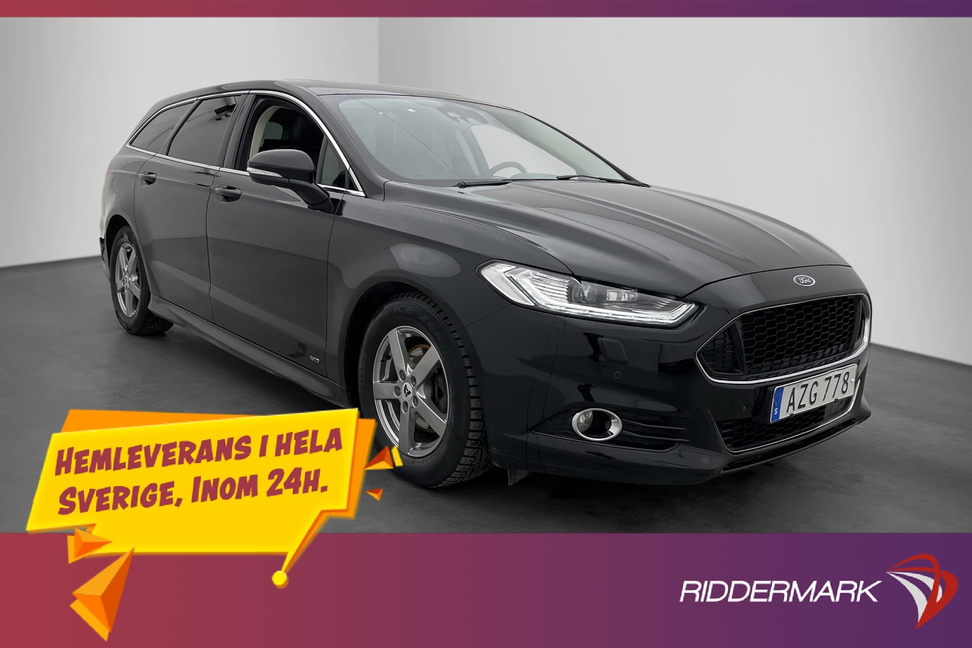 Ford Mondeo 2.0 TDCi 180hk AWD Titanium Pano Kamera Sensorer