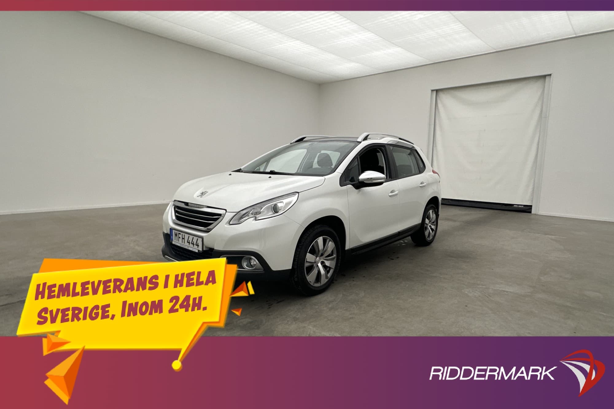 Peugeot 2008 1.2 e-THP 110hk Panorama P-Sensorer Farthållare