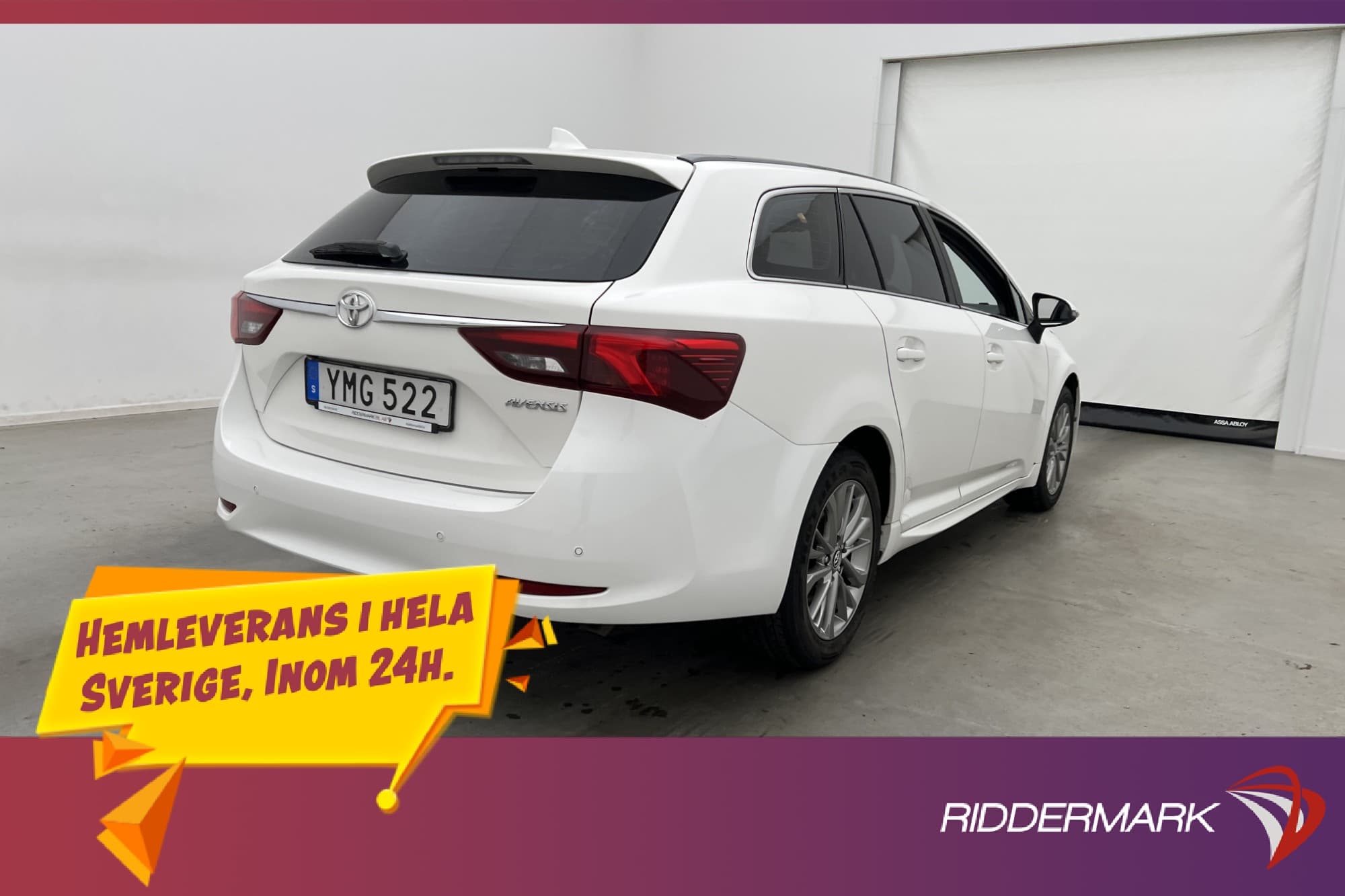 Toyota Avensis 2.0 D-4D 143hk Active Backkamera 2 Brukare