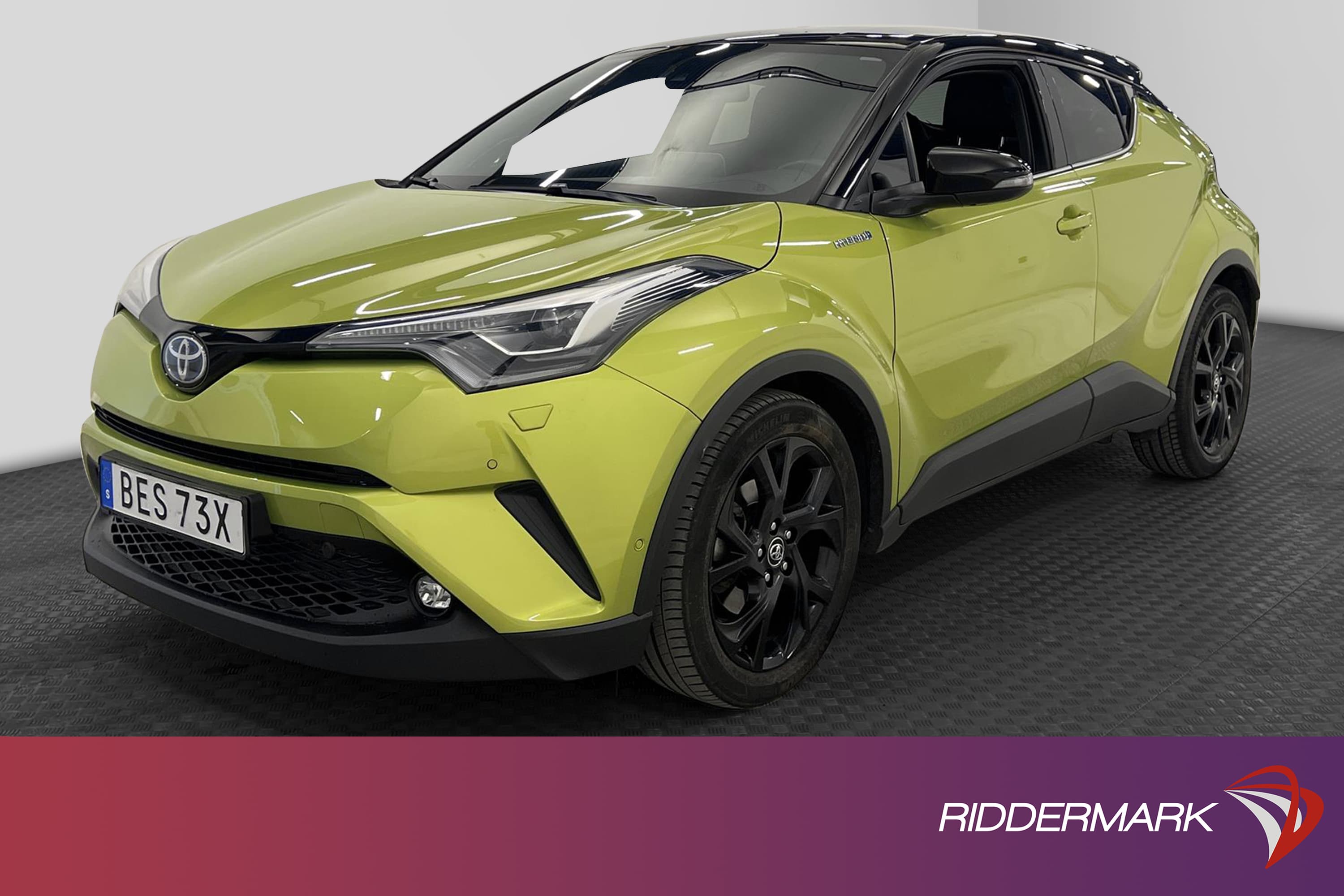 Toyota C-HR Hybrid CVT 122hk 1 Brukare Lime Edition JBL Navi