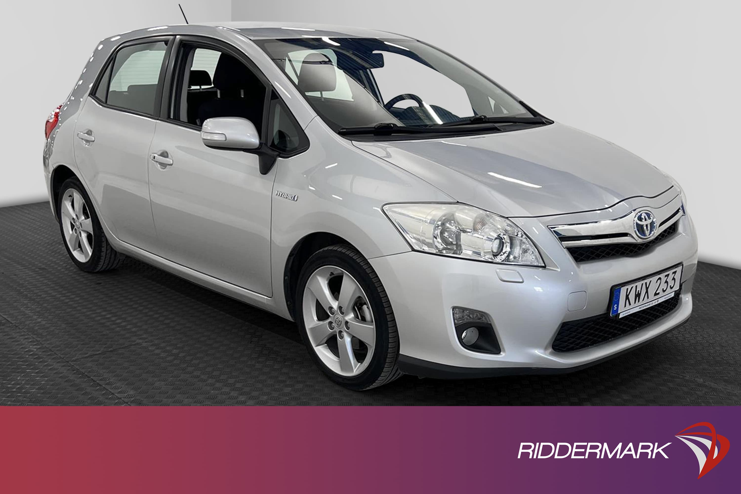 Toyota  Auris Hybrid e-CVT 136hk B-Kam Låg Skatt 0,40L/mil
