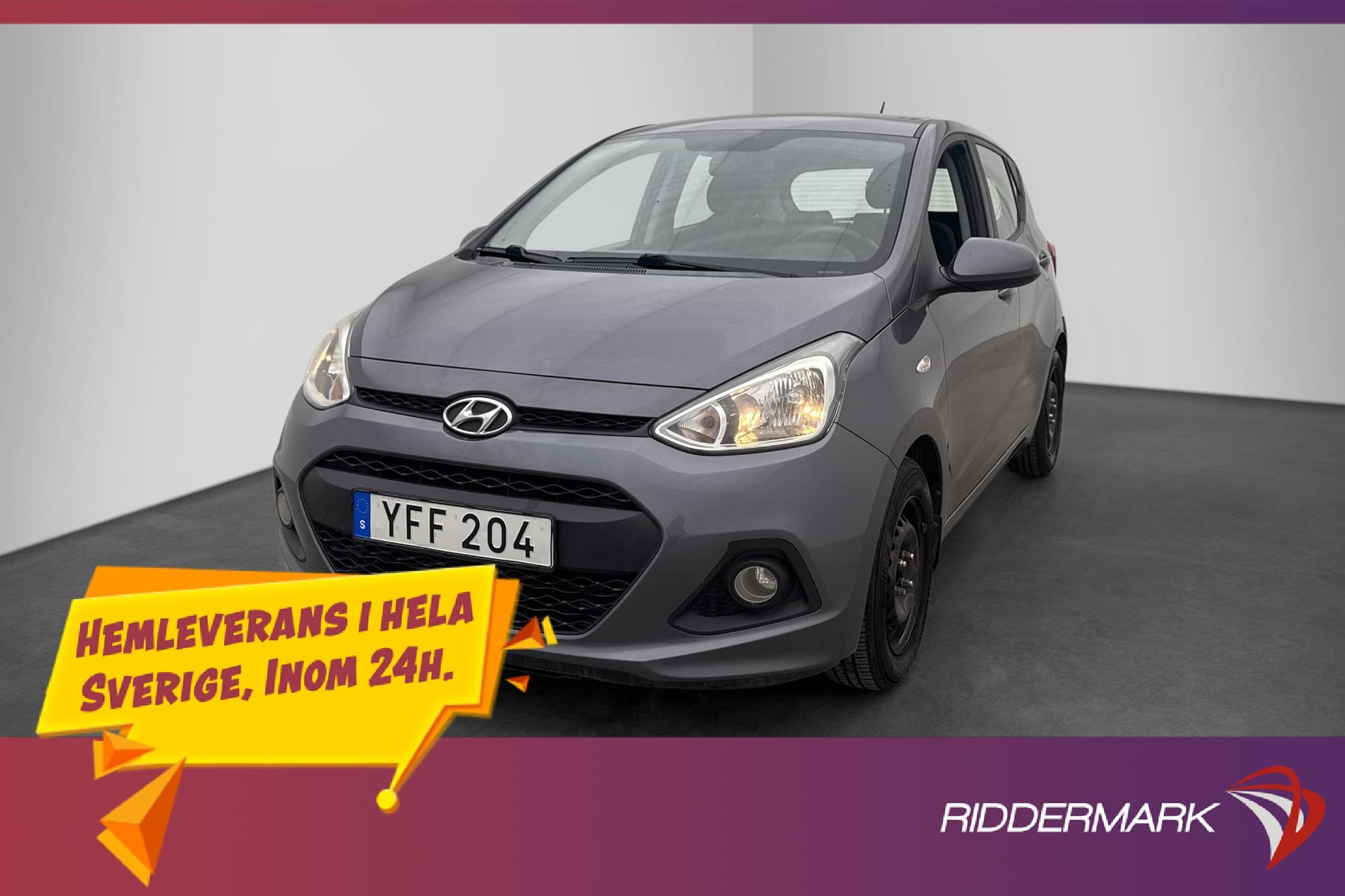 Hyundai i10 1.0 Automatisk 67hk Comfort Rattvärme AUX