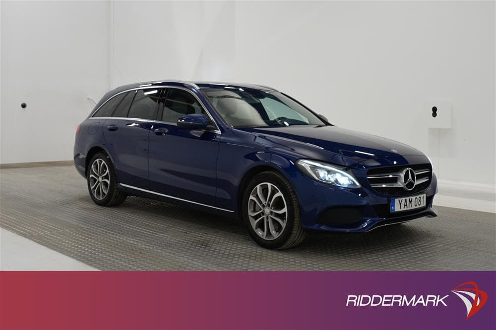 Mercedes-Benz C 350e 279hk Burmester Värmare Kamera Drag 
