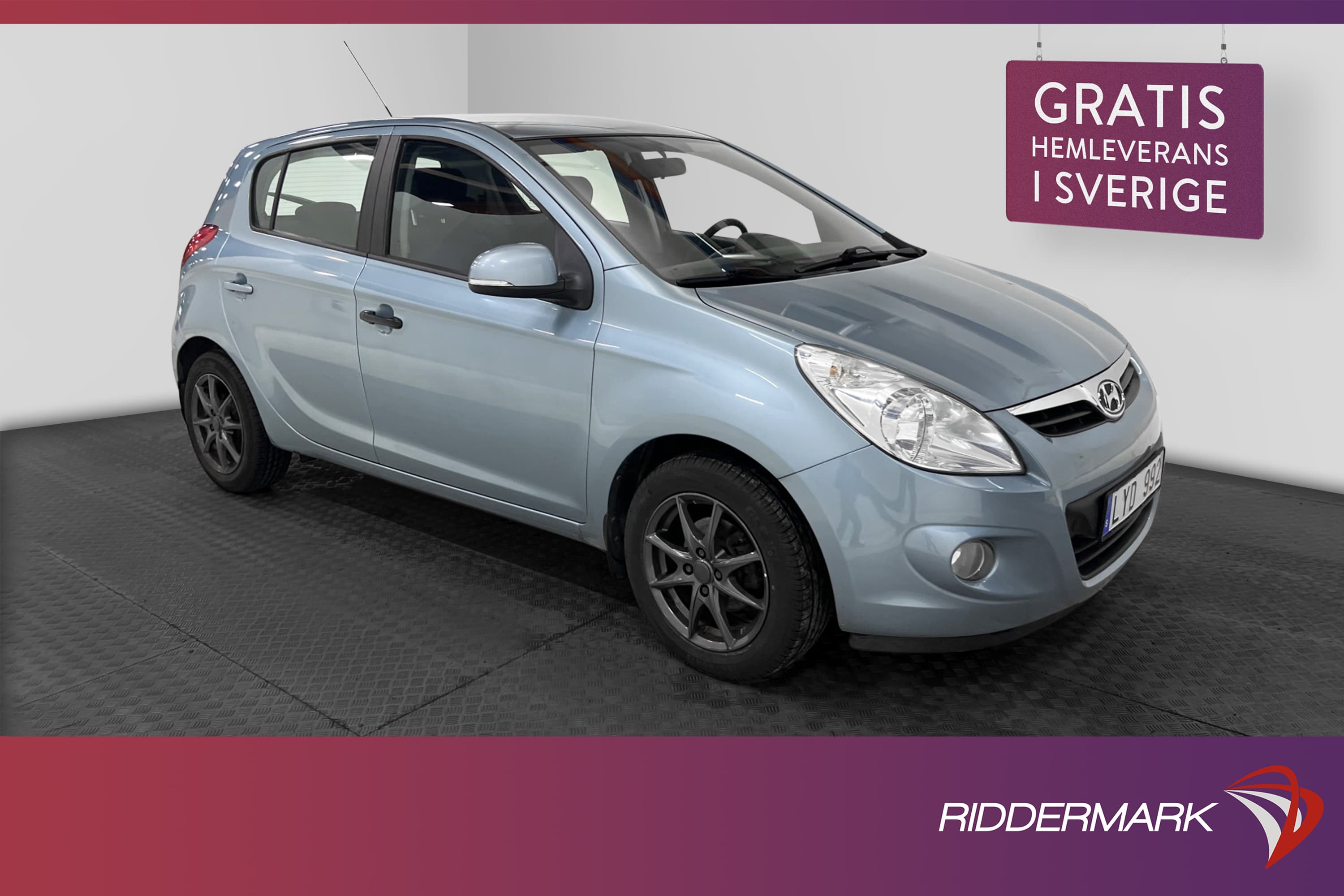 Hyundai i20 5-dörrar 77hk