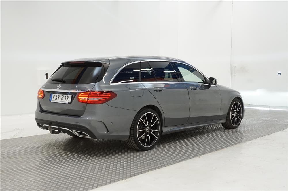 Mercedes-Benz C 220d 194hk AMG Pano Kamera Navi Drag