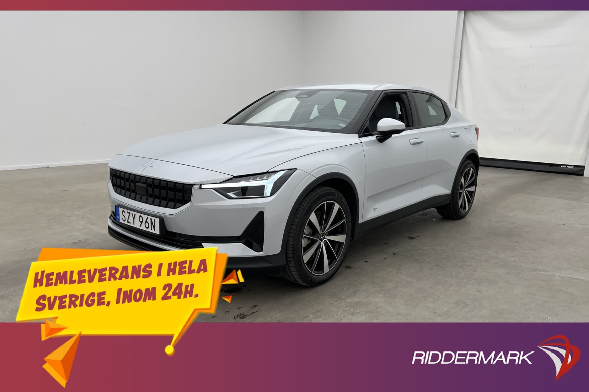 Polestar 2 Standard Range Single Motor 224hk Värmare Kamera