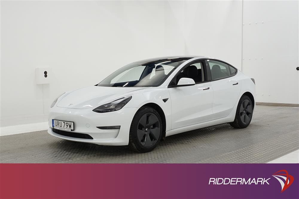 Tesla Model 3 Long Range Dual Motor AWD 440hk Navi Pano