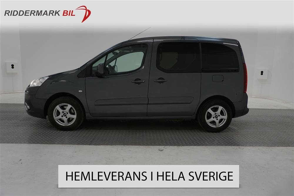 Peugeot Partner Tepee 1.6 114hk 5-sits Värmare 0.42l/mil