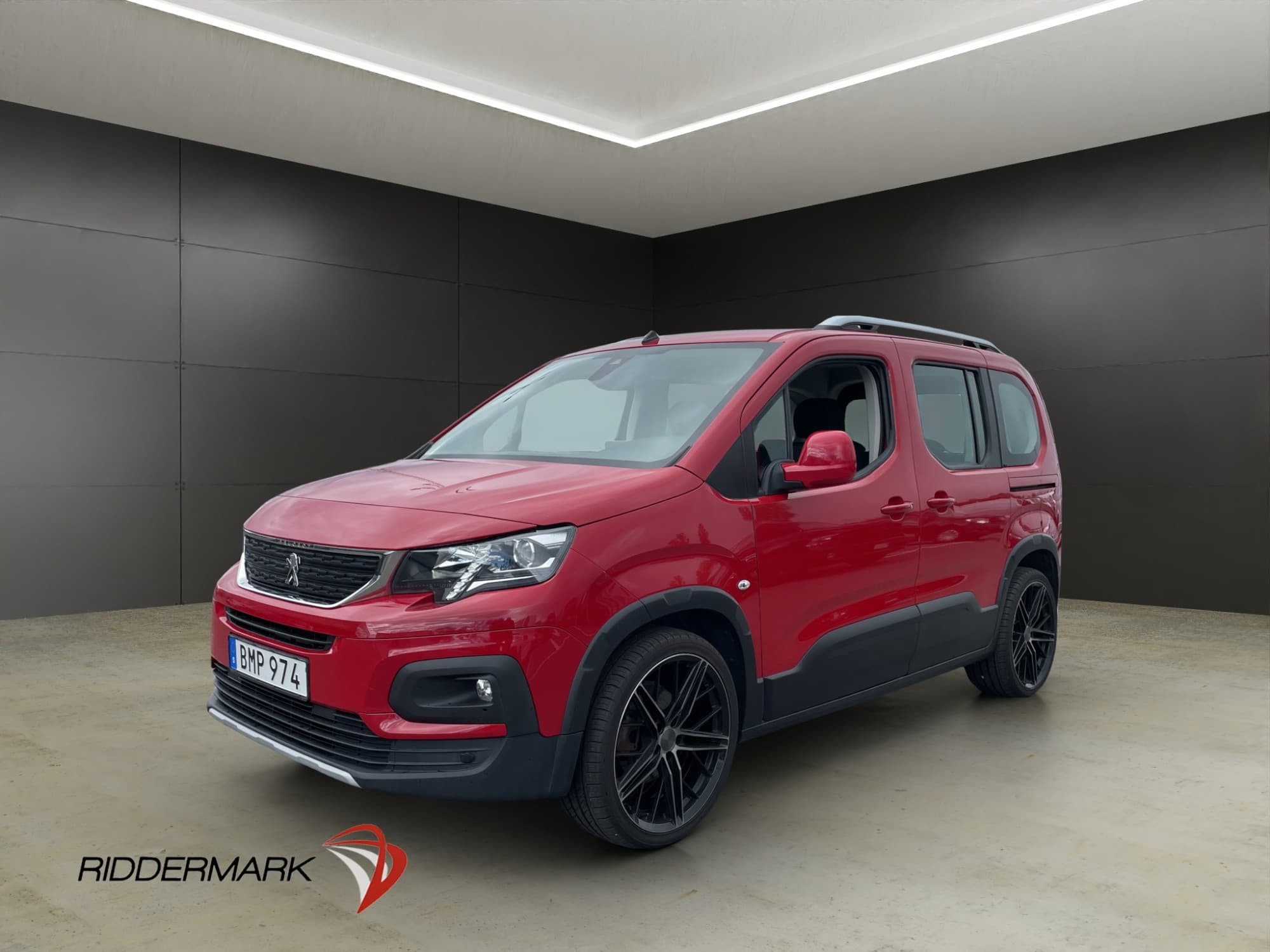 Peugeot Rifter 1.2 e-THP M/K-Värmare PDC Dragkrok CARPLAY