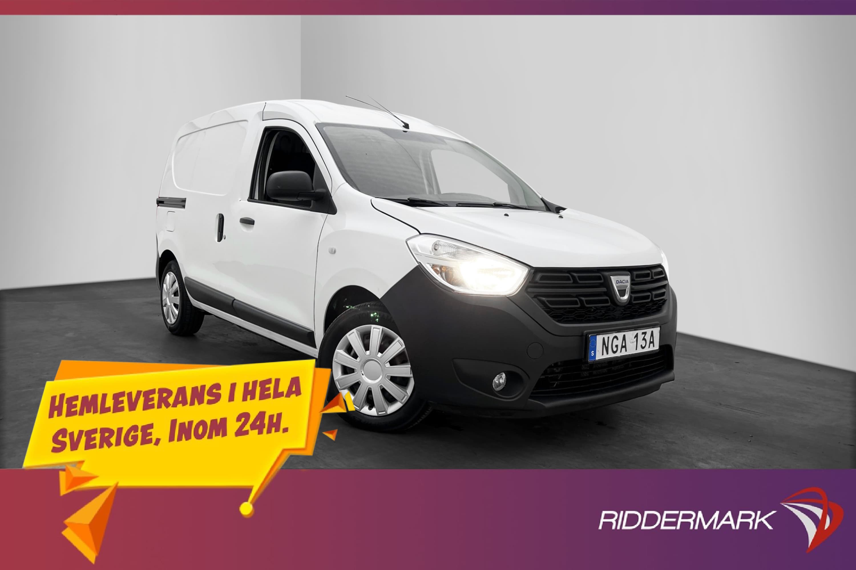 Dacia Dokker Express 1.5dCi Bluetooth AC 0.51L/Mil MOMS