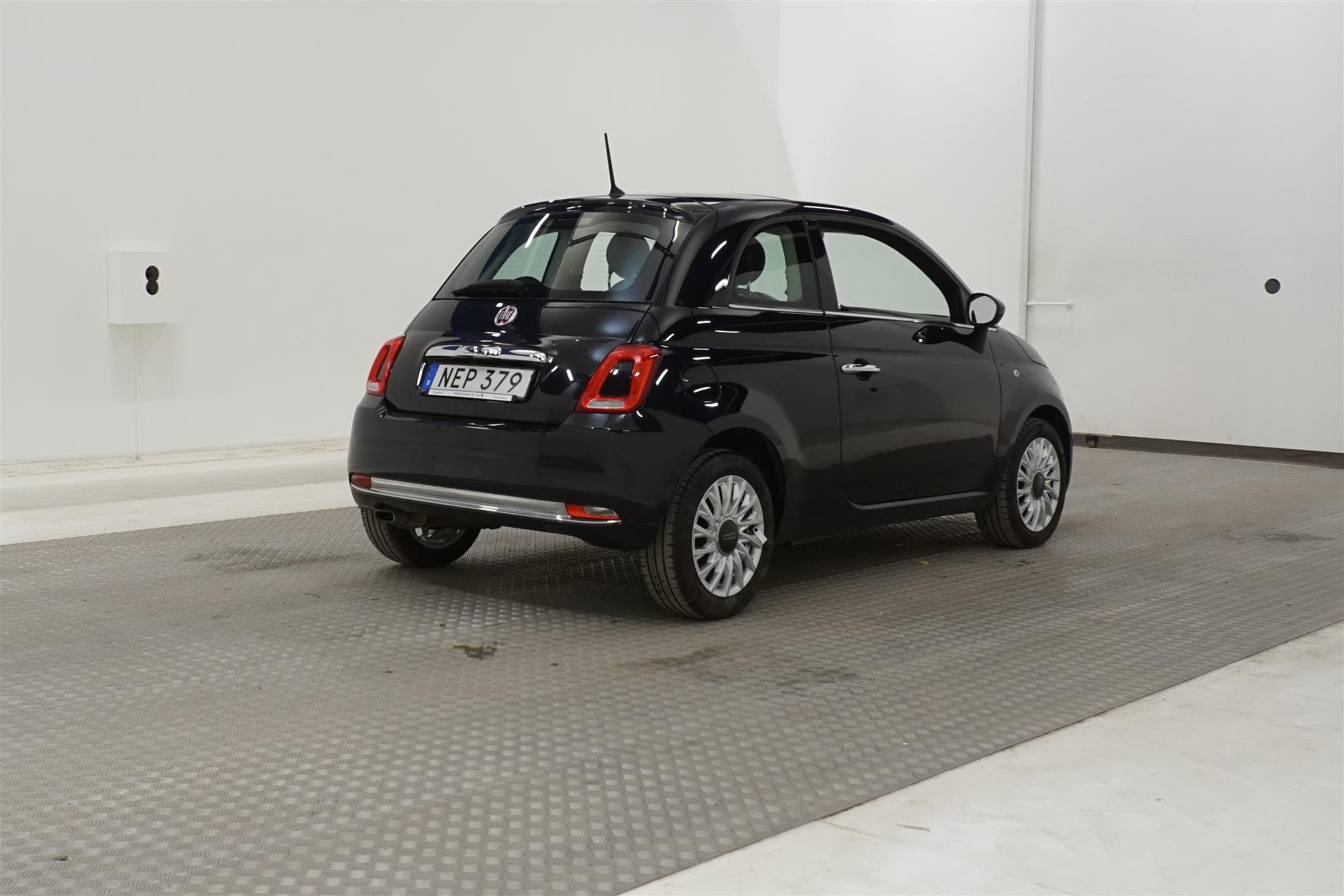 Fiat 500 1.2 69hk Lounge Taklucka Låg Skatt 0,49L/mil