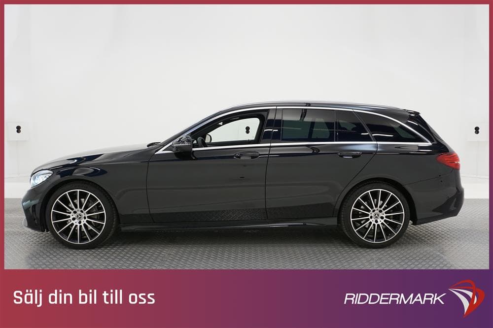 Mercedes-Benz C 220d 194hk    AMG Pano Burmester Cockpit 360exteriör