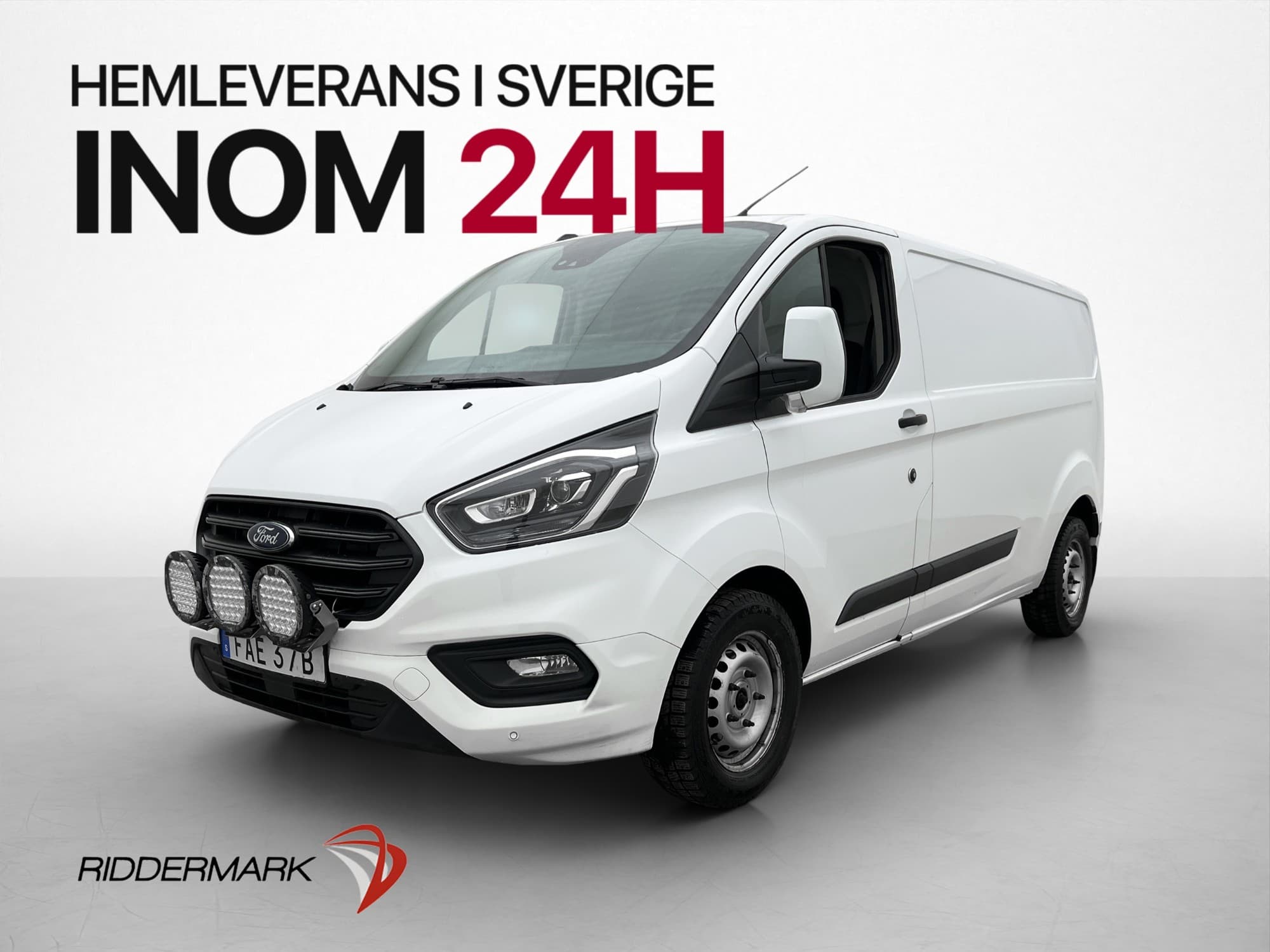 Ford Transit Custom 300 L2 D-Värmare B-Kamera Drag CarPlay