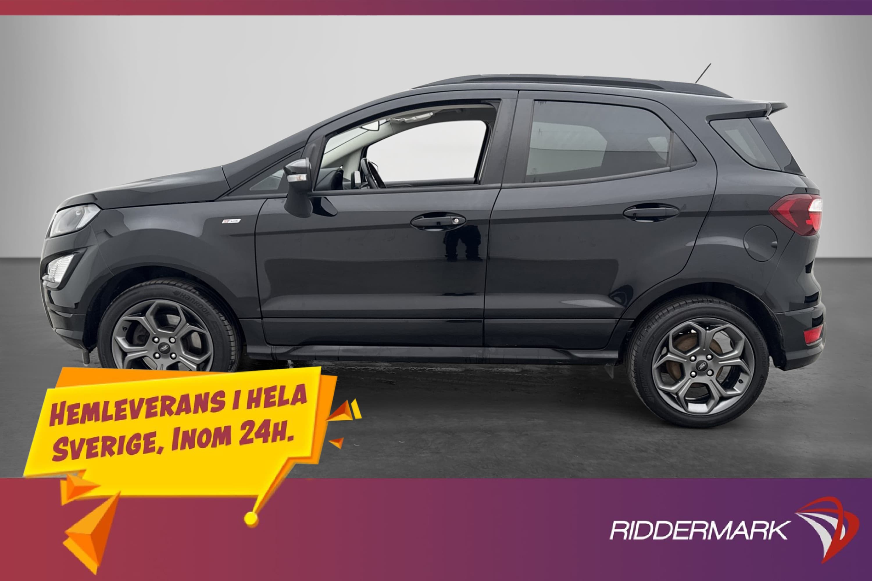 Ford EcoSport 1.0 Ecoboost 125hk ST-Line Dragkrok Rattvärme