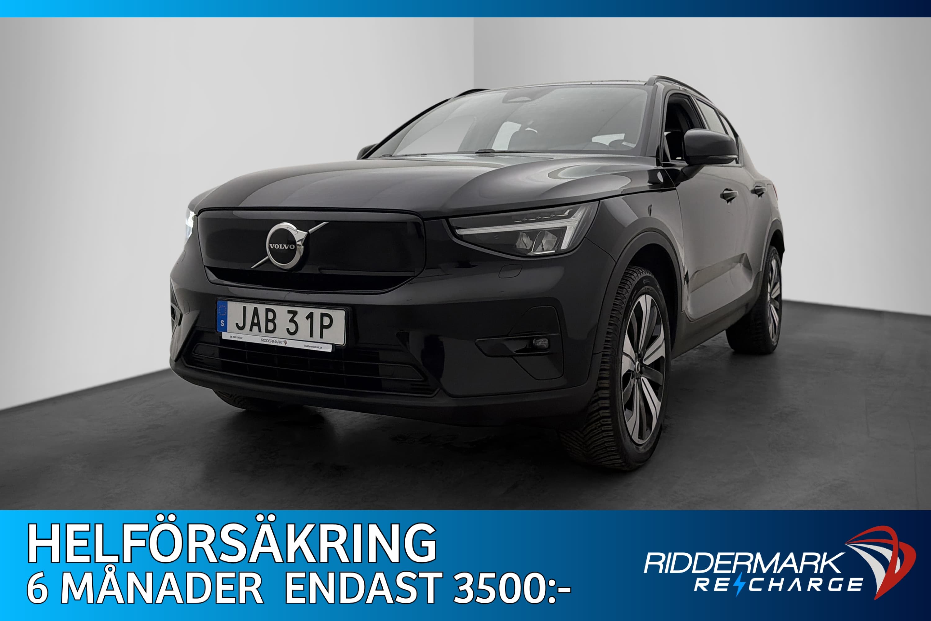 Volvo XC40 Recharge Single Motor Plus Dragkrok Kamera MOMS
