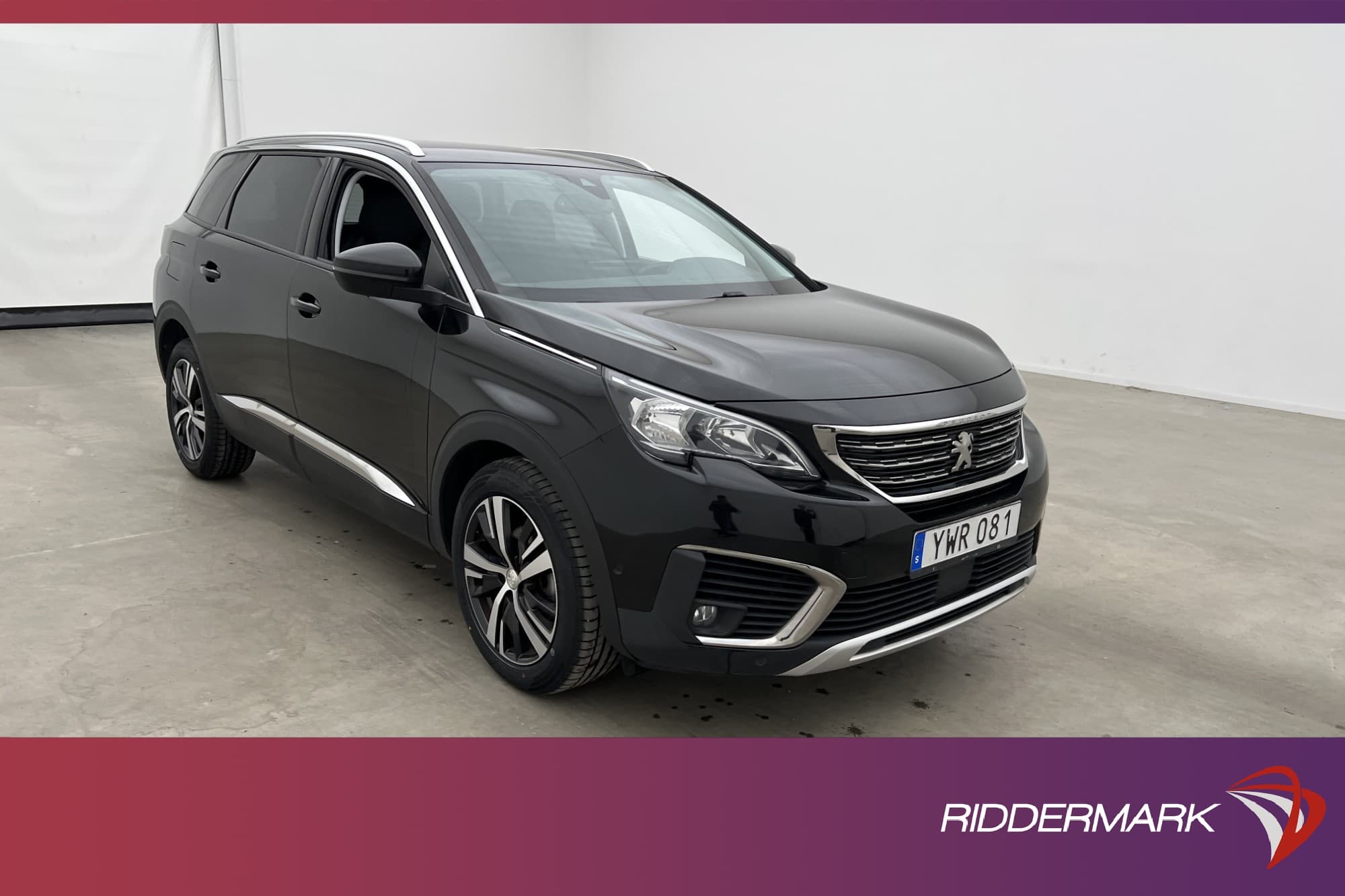 Peugeot 5008 130hk Allure 7 Sits Kamera Halvskinn Cockpit