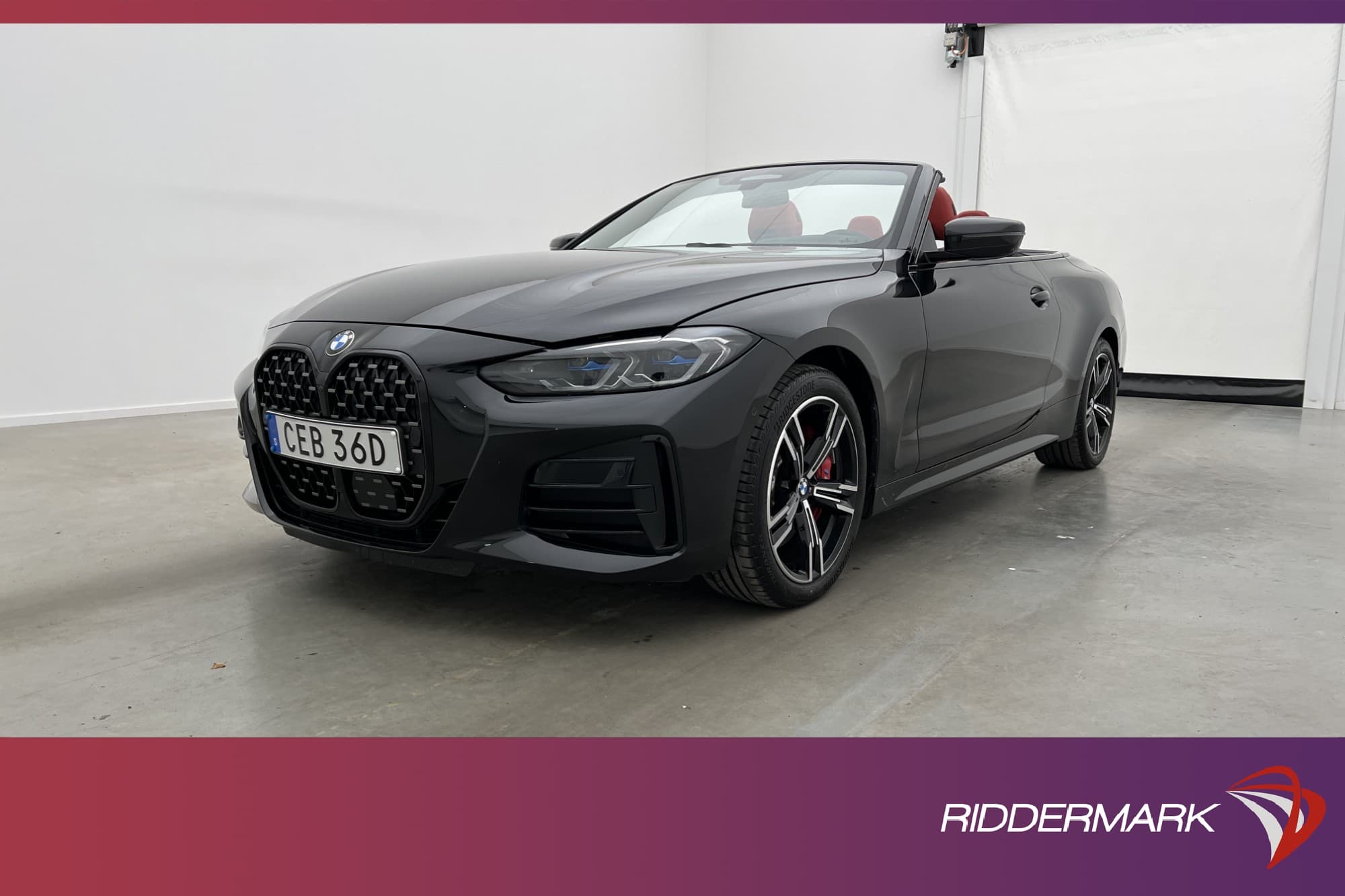 BMW M440i xDrive Cab 374hk Laser HUD HiFi 360° Navi Cockpit