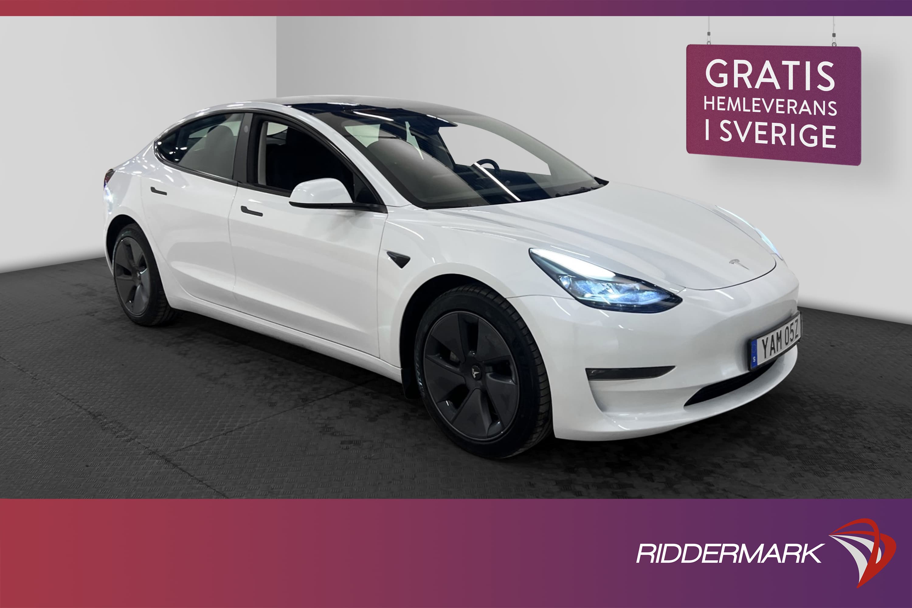 Tesla Model 3 Long Range AWD 440hk
