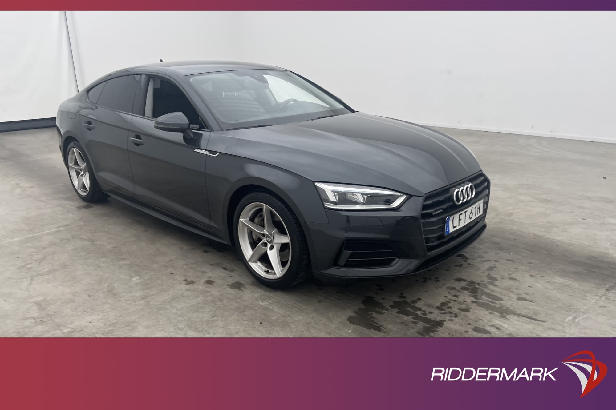 Audi A5 45 TFSI Q 245hk Svart Optik 0,67L/mil 1746kr Skatt