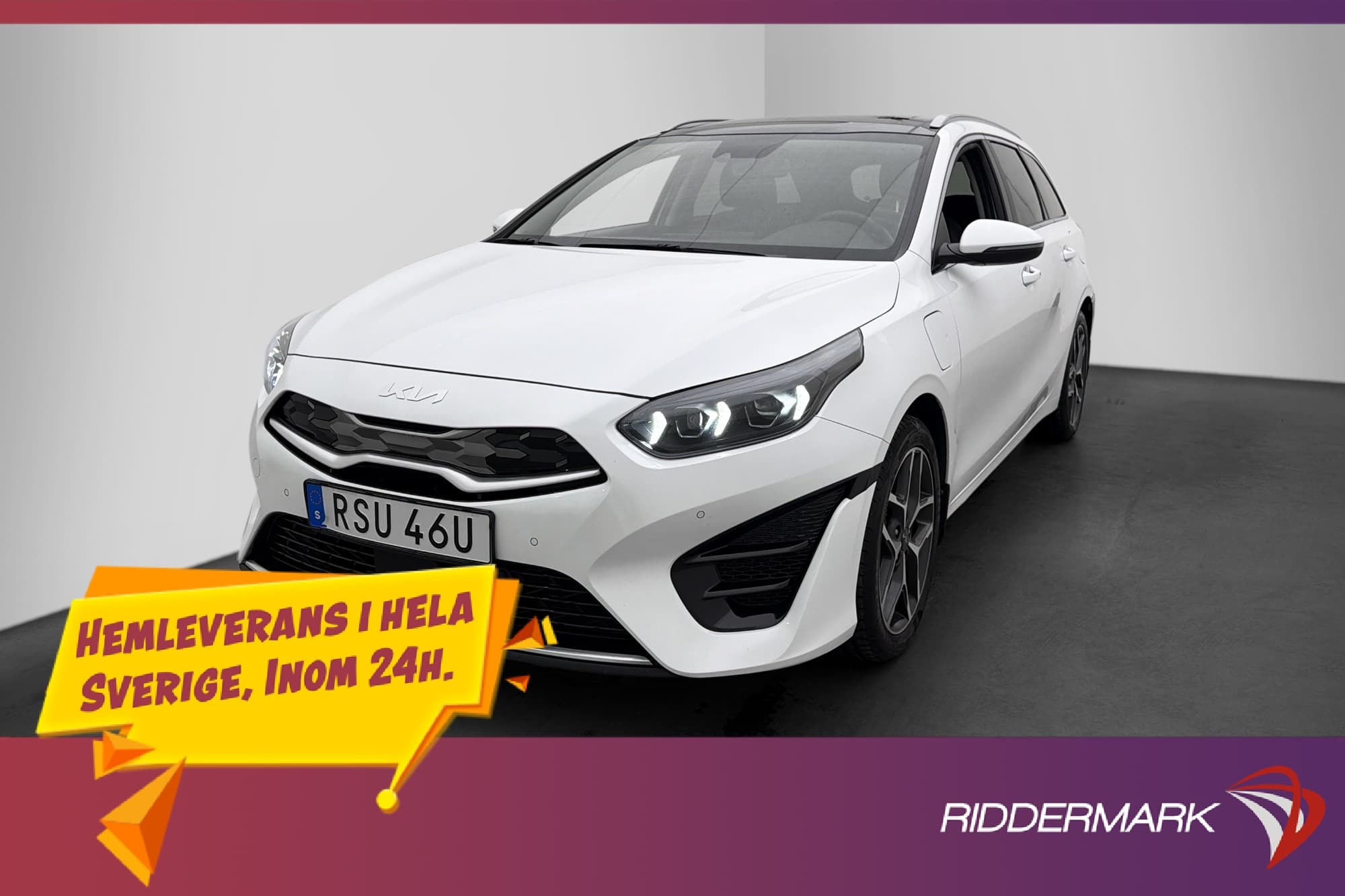 Kia Ceed SW Plug-in 141hk Advance Plus 2 Panorama Drag MOMS