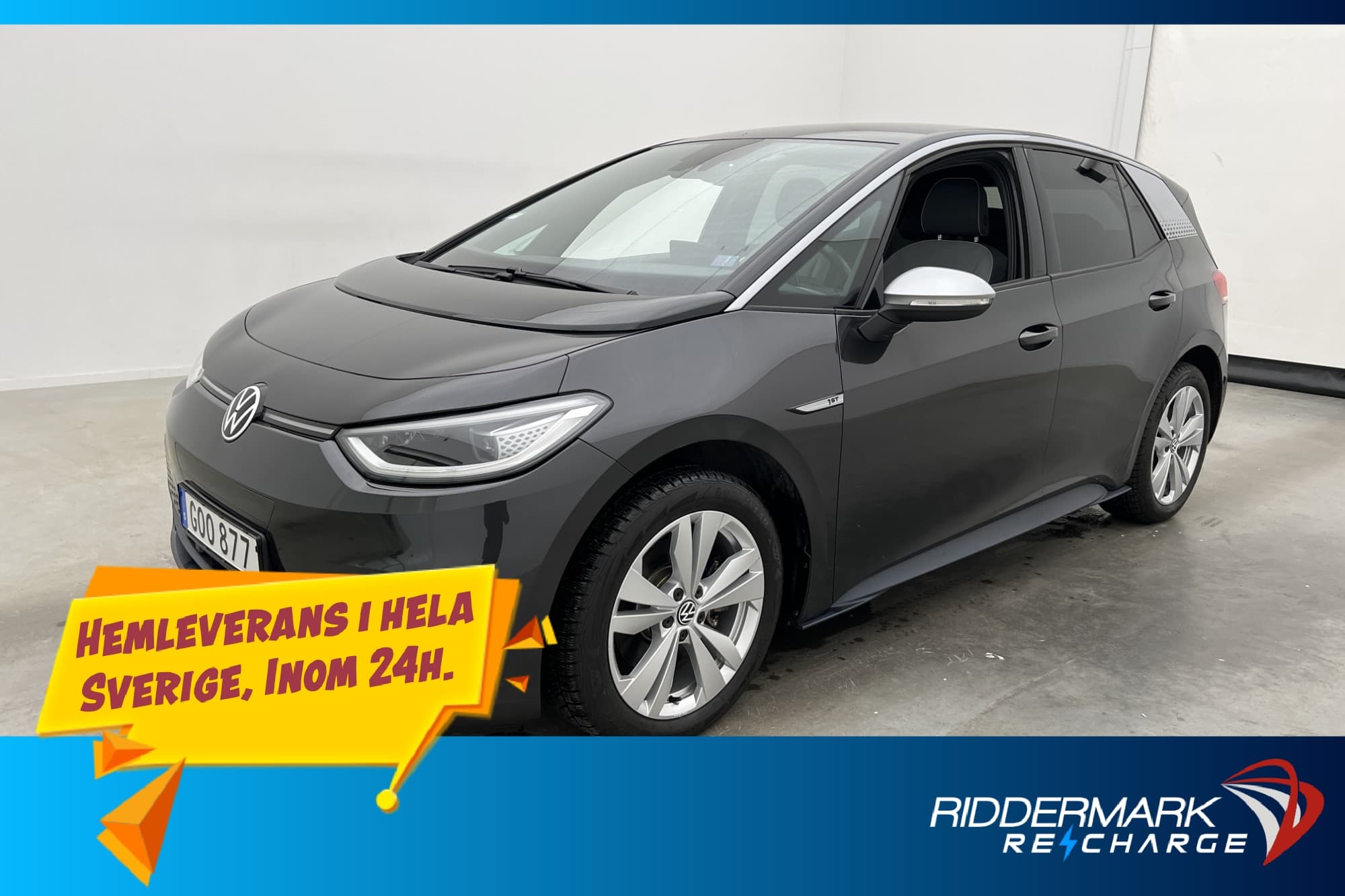 Volkswagen ID.3 Pro Performance 1st Edt Värm Kamera CarPlay