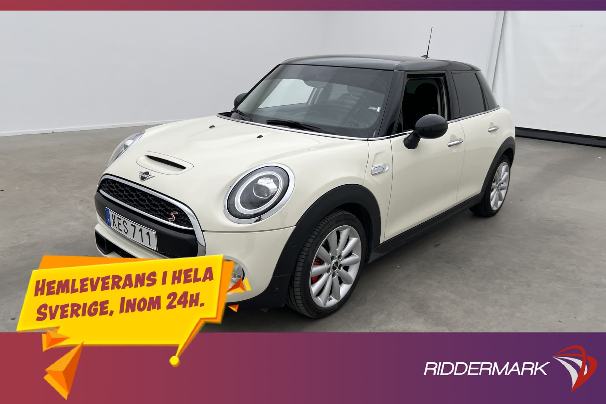 MINI Cooper S 5-dörrar 192hk Chili Excitement Sensorer 