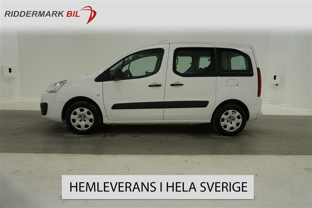 Peugeot Partner Tepee 1.6 BlueHDi 100hk Aut Moms