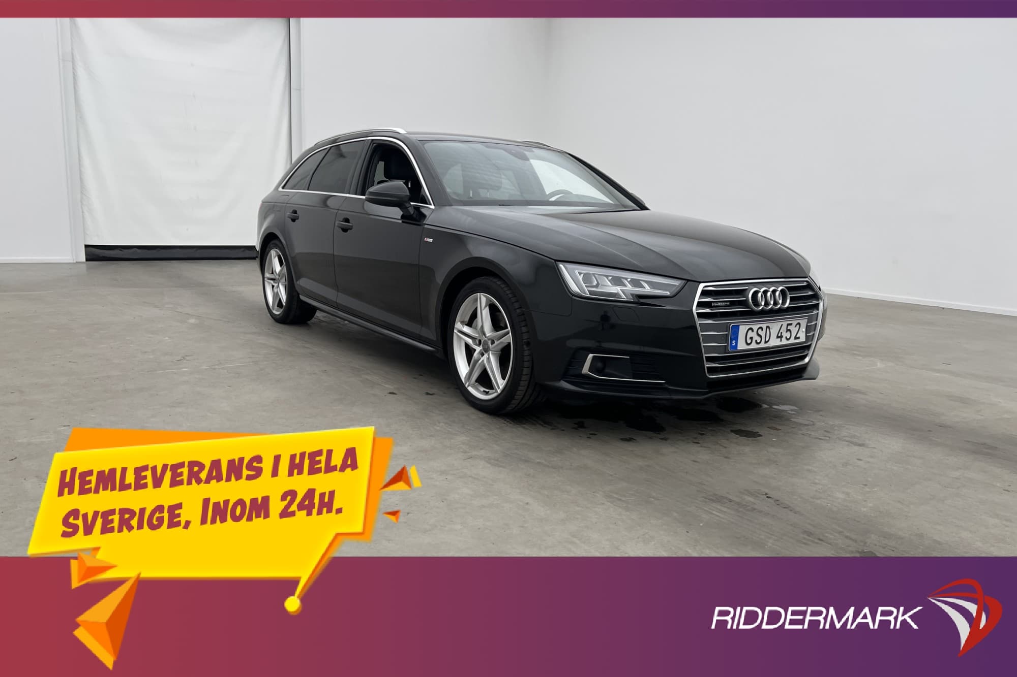 Audi A4 2.0 TDI Quattro S-Line Cockpit D-Värmare Navi Drag