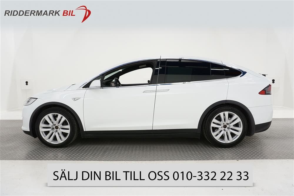 Tesla Model X 90D 6-sits Premium Pano Drag 