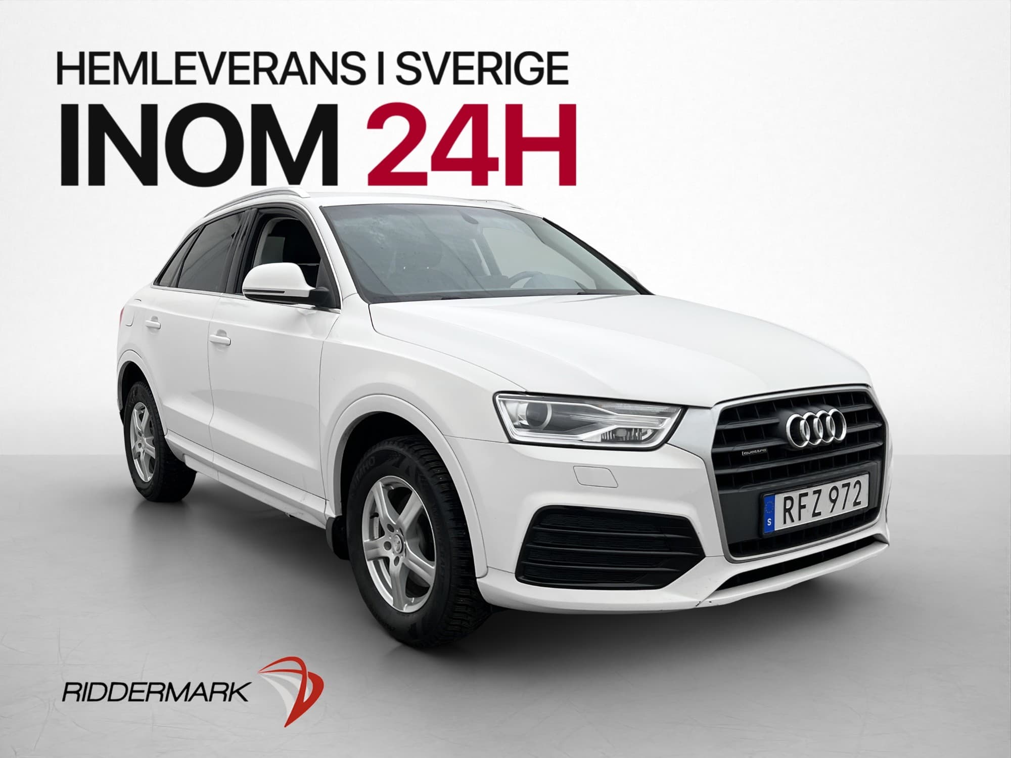 Audi Q3 2.0 TDI 150hk Quattro Sportstolar Keyless P-Sensorer