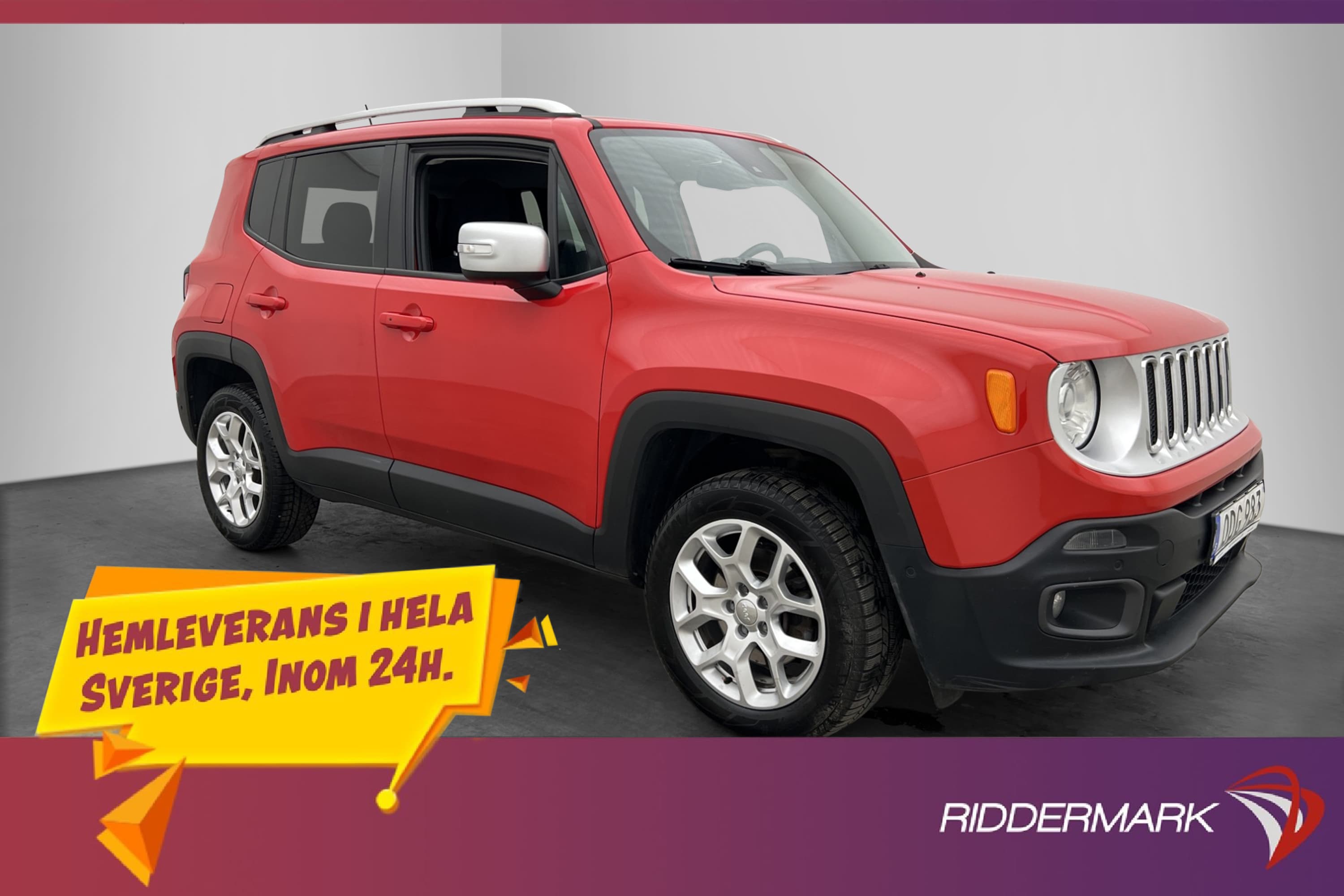 Jeep Renegade 2.0 CRD 4WD Limited Navi Kamera farthållare