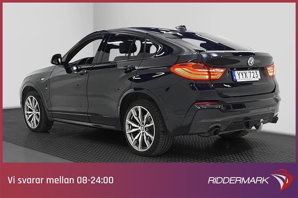 BMW X4 M40i 360hk M-Sport T-lucka 360° H/K HUD Navi Drag