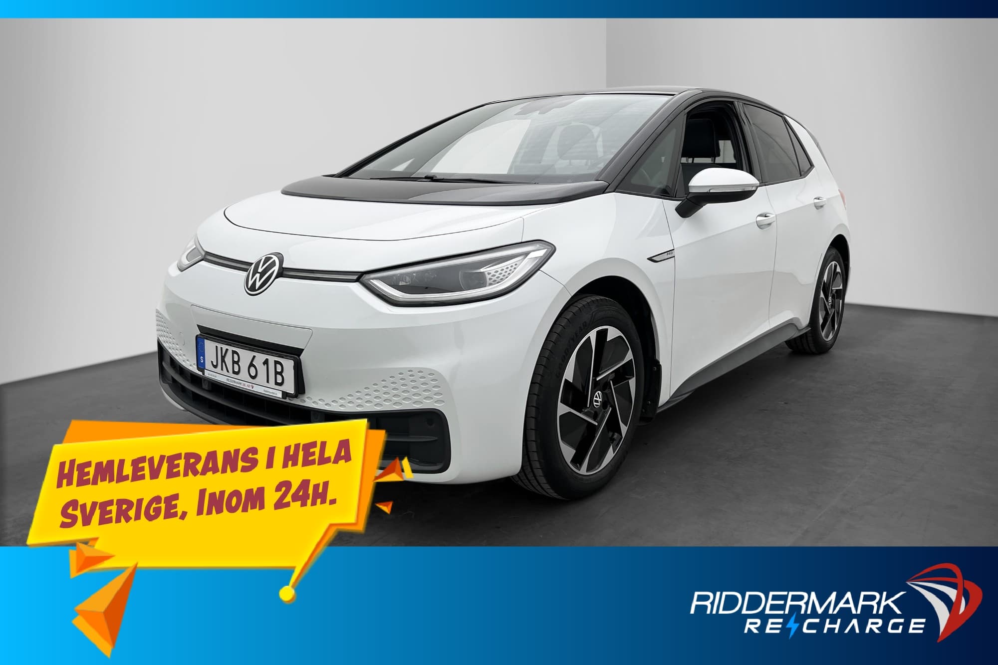 Volkswagen ID.3 Pro Performance Värmare Pano Dragkrok Kamera