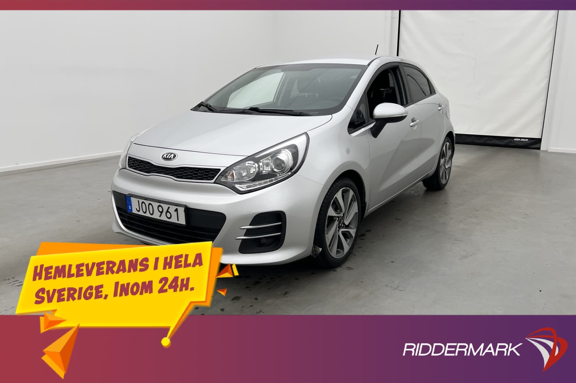 Kia Rio 1.2 CVVT 84hk Special Edition Kamera Navi Rattvärme