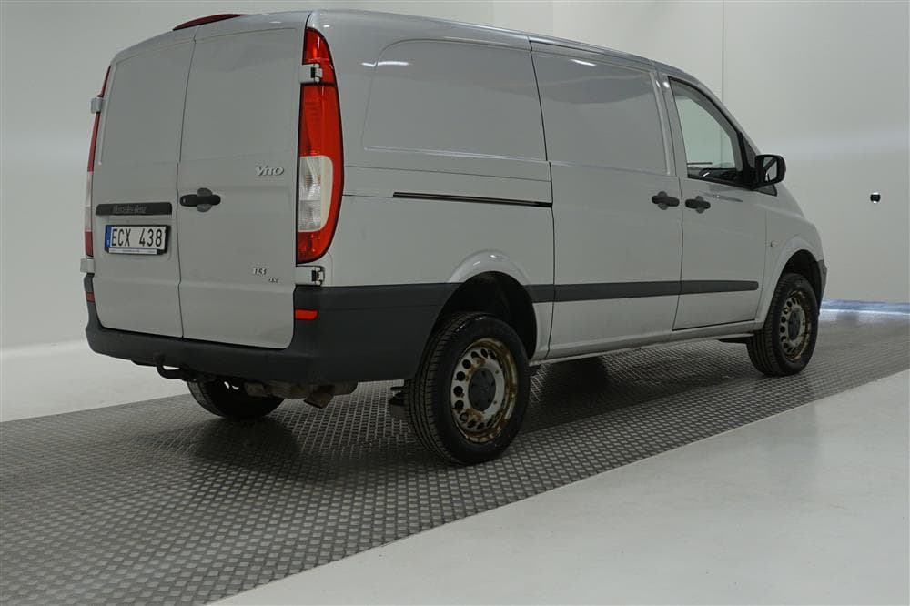 Mercedes Vito 113 CDI Aut 136hk 4Matic Lång Drag Värmare exteriör